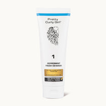 Peppermint Fresh Co-Wash | Pretty Curly Girl | Curly girl method approved | Vegan curly hair products | Krullen | Krullend haar | Co-wash met pepermunt om krullen op te frissen | Refreshing peppermint co-wash to revive and hydrate curls | Curly girl approved